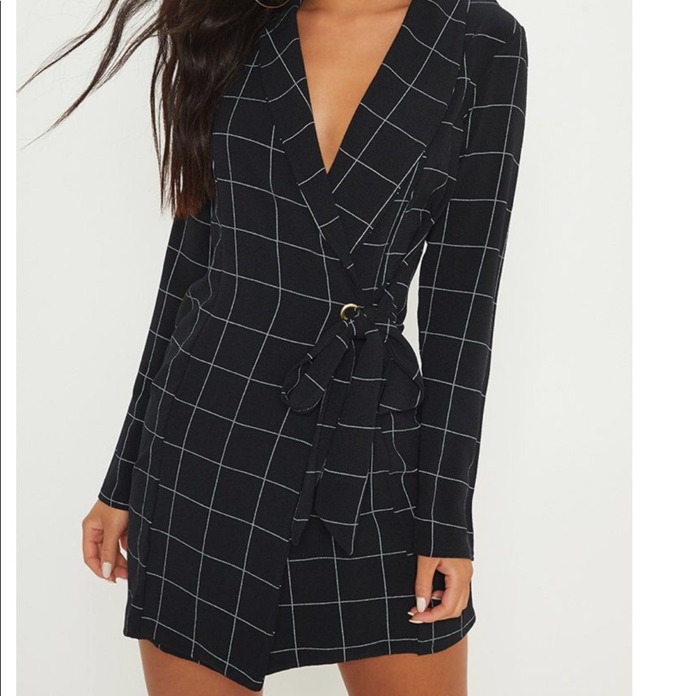 Prettylittlething Blazer Dress